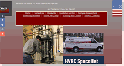 Desktop Screenshot of knikheating.com