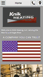 Mobile Screenshot of knikheating.com