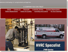 Tablet Screenshot of knikheating.com